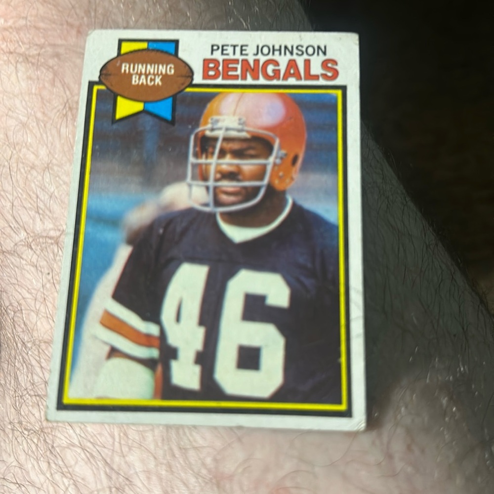 Tops baseball card 1979 Pete Johnson #34